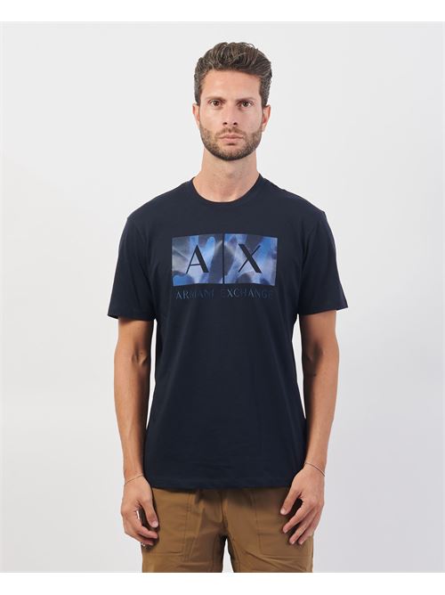 T-shirt uomo Armani Exchange con logo ARMANI EXCHANGE | 6DZTHF-ZJH4Z1510